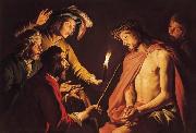 Matthias Stomer Christ Crowned with Thorns oil painting artist